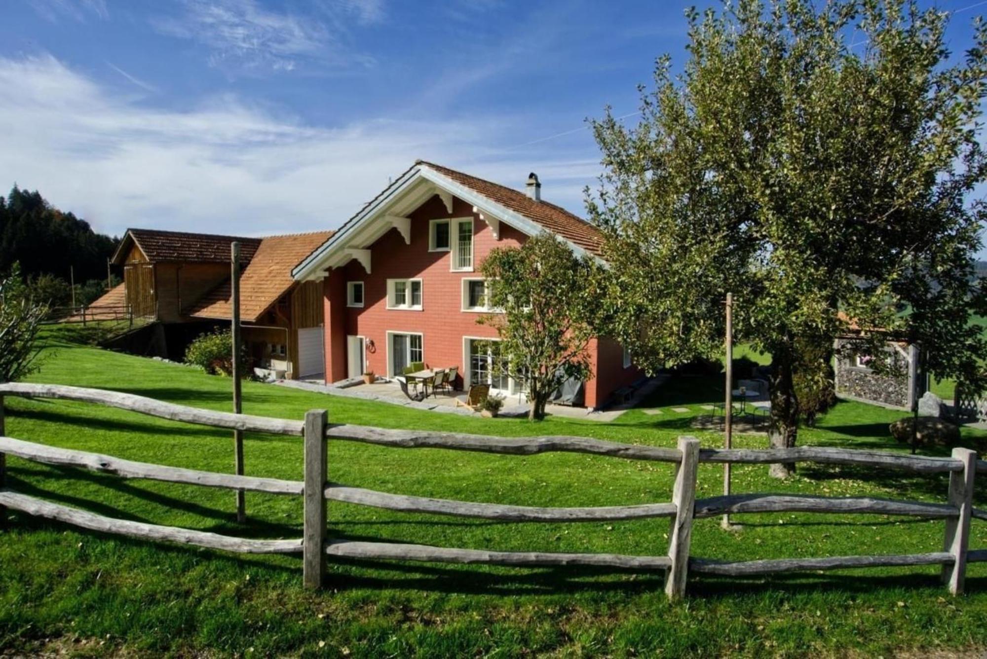 Ferienhaus "Hoerli" Im Toggenburg Villa Sankt Peterzell Exterior foto